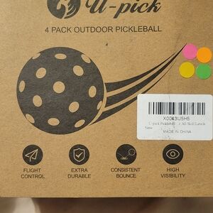 Outdoor Pickleballs - Multi-Color
